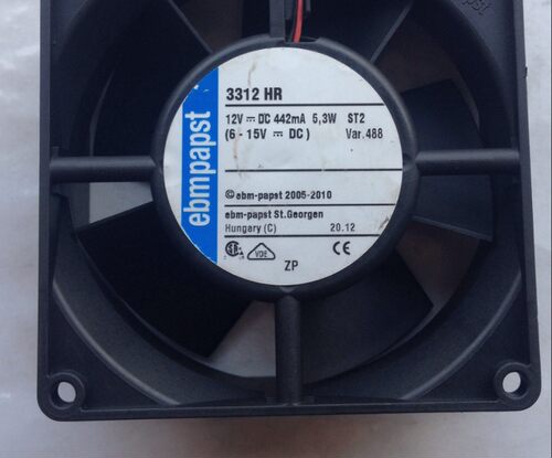 3312HR 3312NHHR DC12V 442MA 5.3W 原装ebmpapst 92*92*32 风扇