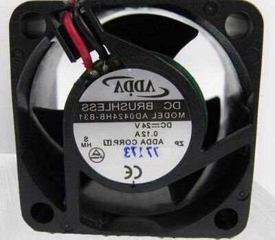 AD0424HB-B31 DC24V 0.12A 原装正品ADDA 40*40*28 2线变频器风扇