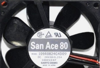 109R0824G4D09 8025 24V 0.20A 8CM 变频器风扇 80X80X25MM