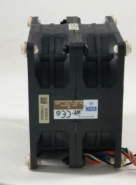AVC DFPA0856B2M 12V 1.22A 8056 8CM大风量双电机服务器散热风扇