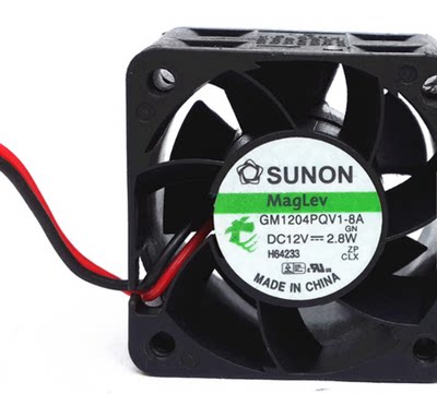 建准SUNON 4cm 4028 1U2U服务器风扇 12V 2.8W GM1204PQV1-8A