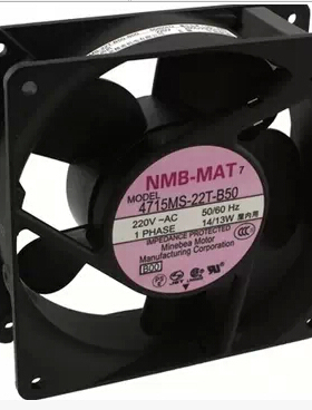 全新NMB电控柜风机4715MS-22T-B50 UPS电源散热风扇1238 220V
