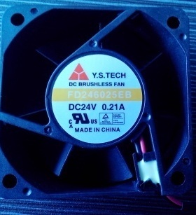Y.S.TECH FD246025EB 24V 0.21A 6025 6CM 变频器 大风量风扇
