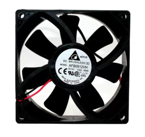 AFB0912VH DELTA 9025 0.6A 12V 9厘米大风量双滚珠散热风扇