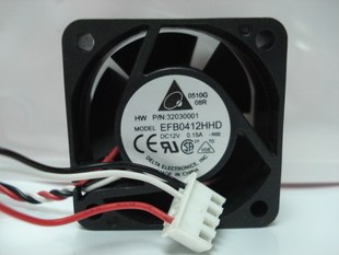 华三H3C 3600 5600交换机S5500台达4020风扇12V 0.15A EFB0412HHD