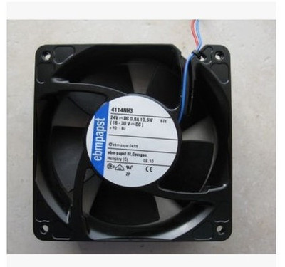 4114NH3风扇全新德国ebmpapst 24V 19.5W12038变频器风扇