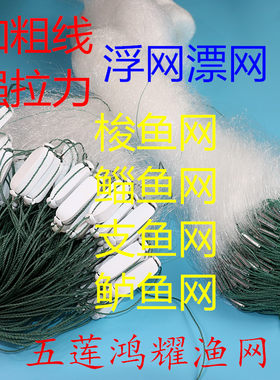 鲻鱼加粗线海网乌头白眼梭鱼浮网