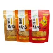 陕西特产手工玉米锅巴陕南宁陕粗粮麻辣零食玉米糁酥脆五香老锅巴