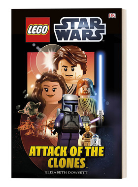 英文原版 LEGO Star Wars Attack of the Clones DK 乐高星球大战系列丛书 英文版 进口英语原版书籍