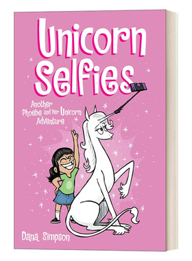 英文原版 Unicorn Selfies 菲比和她的独角兽15 儿童漫画小说 英文版 进口英语原版书籍