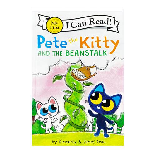 英文原版 Pete the Kitty and the Beanstalk 皮特猫和魔豆 My First I Can Read 分级阅读 英文版 进口英语原版书籍