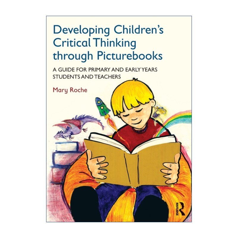 英文原版 Developing Children's Critical Thinking through Picturebooks 读图画书 学批判性思维3—12岁儿童思维培养书 进口书