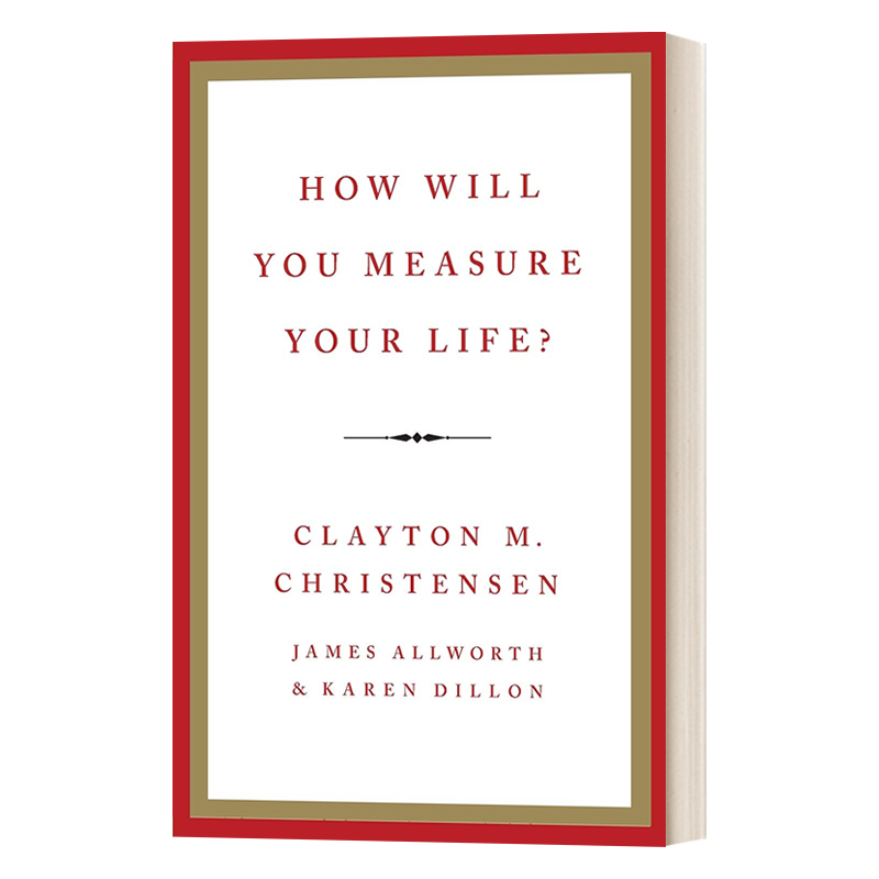 英文原版 How Will You Measure Your Life? 你要如何衡量你的人生 英文版 进口英语原版书籍