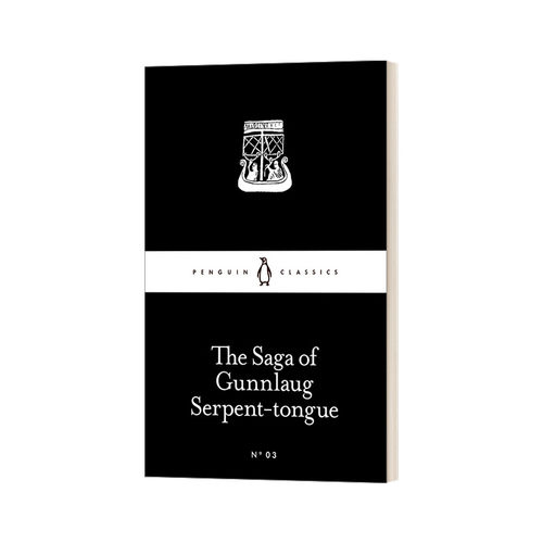 LBS 03 The Saga of Gunnlaug Serpent-tongue英文原版 小黑书 古拉格瓶耳草传奇