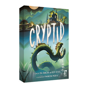 英文原版 Cryptid 诡影寻踪 桌游 英文版 进口英语原版书籍