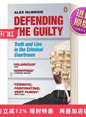 英文原版 Defending the Guilty 罪有可辩 同名英剧原著小说 英文版 进口英语原版书籍
