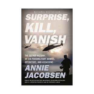 英文原版 Surprise Kill Vanish 美国中央情报局辅助军事部队 特工与刺客的隐秘历史 英文版 进口英语原版书籍