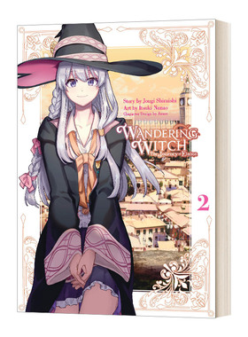 英文原版 Wandering Witch 02 流浪女巫02 漫画 英文版 进口英语原版书籍