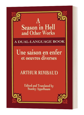 英文原版 A Season in Hell and Other Works 地狱的季节和其他作品 英语 法语 亚瑟·兰波 Arthur Rimbaud 双语版 进口英语书籍