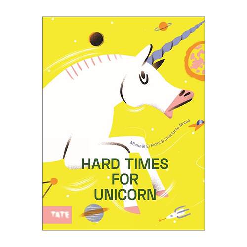 英文原版 Hard Time for Unicorns 独角兽的艰难时刻 儿童环保艺术绘本 法国插画师Mickael El Fathi 英文版 进口英语原版书籍