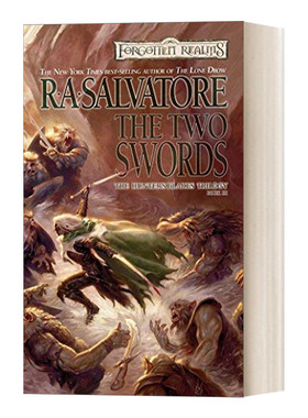 英文原版小说 The Two Swords 龙与地下城 崔斯特传奇 猎人之刃三部曲3 双剑 英文版 进口英语原版书籍