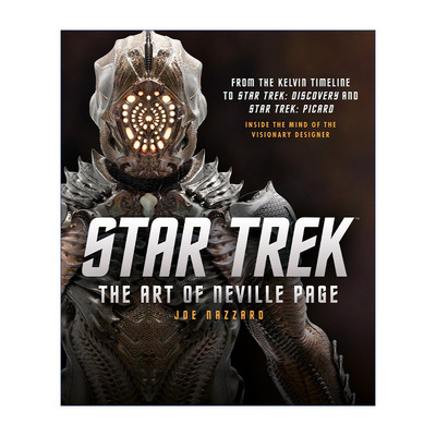 英文原版 Star Trek The Art of Neville Page 星际迷航电影 内维尔·佩奇艺术概念画册精装 英文版 进口英语原版书籍
