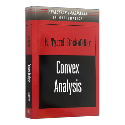 英文原版 Convex Analysis 凸分析 Ralph Tyrell Rockafellar 英文版 进口英语原版书籍