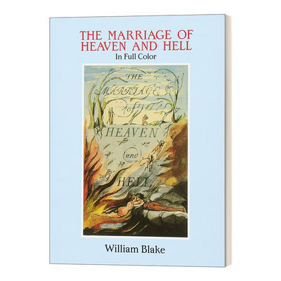 英文原版 The Marriage of Heaven and Hell 天堂与地狱的结合 威廉·布莱克William Blake 英文版 进口英语原版书籍