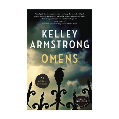 英文原版 Omens Cainsville 01 预兆 凯恩斯维尔系列1 奇幻推理小说 Kelley Armstrong 英文版 进口英语原版书籍