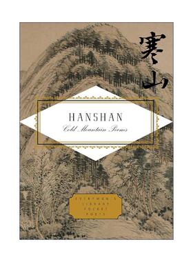 英文原版 Cold Mountain Poems Everyman's Library Pocket Poets Series 寒山诗集 人人图书馆精装收藏版 英文版进口英语原版书籍
