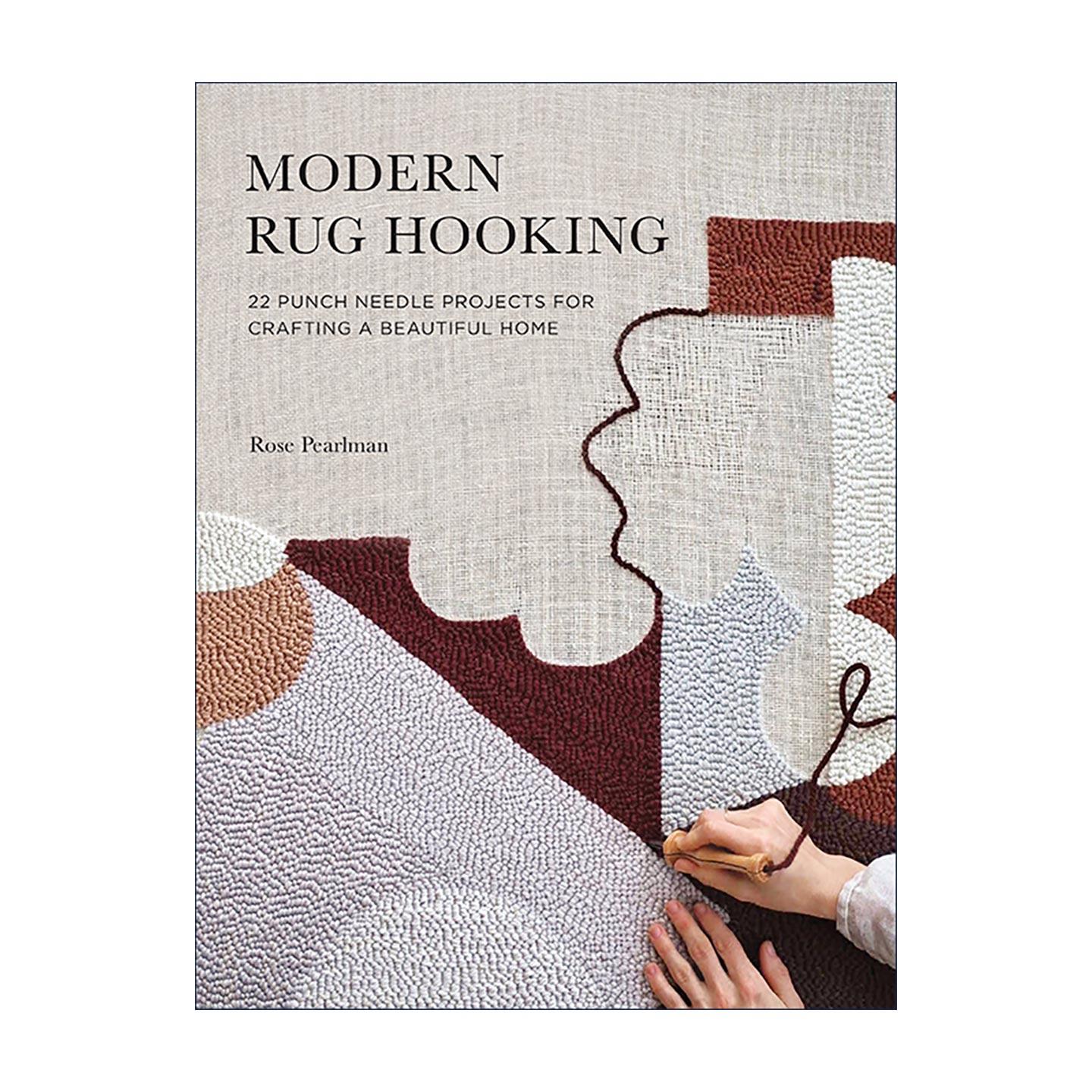 英文原版 Modern Rug Hooking 现代地毯钩针编织 刺绣针法实用指南 家居装饰设计 英文版 进口英语原版书籍
