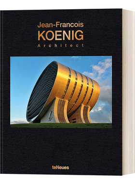 英文原版 Jean-Francois Koenig - Architect 建筑师 让弗朗索瓦科尼格 精装 英文版 进口英语原版书籍