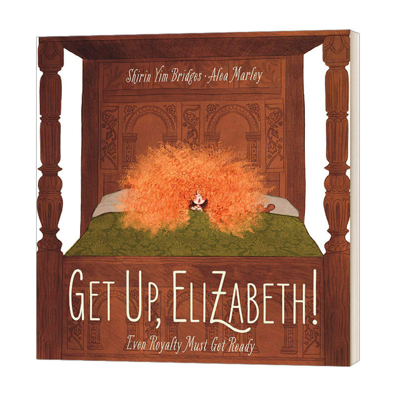 英文原版 get up elizabeth 起床啦 伊丽莎白 精装绘本 低幼亲子故事