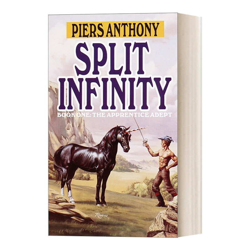 英文原版 Split Infinity Apprentice Adept Series Book1 难舍难分 Piers Anthony皮尔斯·安东尼 动作冒险小说 英文版 进口书籍