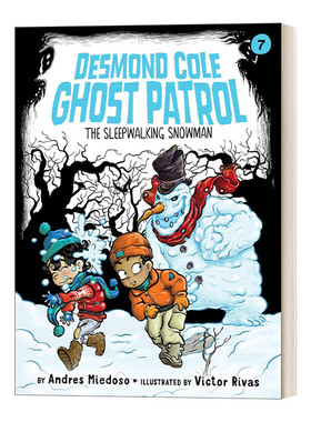 英文原版 The Sleepwalking Snowman 德斯蒙德科尔幽灵巡逻队7 初级章节书 英文版 进口英语原版书籍