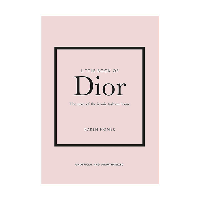 英文原版 Little Book of Dior 迪奥时尚小书 标志性时装品牌的故事 精装 英文版 进口英语原版书籍