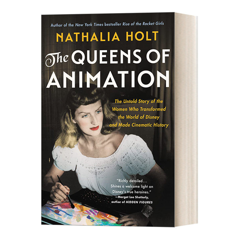 英文原版 The Queens of Animation 动画皇后 改变迪士尼世界和创造电影史的女性不为人知的故事 英文版 进口英语原版书籍