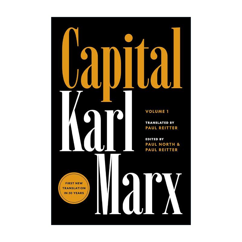 英文原版 Capital Critique of Political Economy  Volume 1 资本论 政治经济学批判 卷一 精装 英文版 进口英语原版书籍