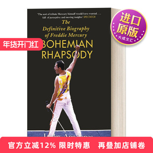 英文原版 Bohemian Rhapsody 波西米亚狂想曲 弗雷迪墨丘利传 奥斯卡、金球奖获奖影片背后的真实故事 英文版 进口英语原版书籍