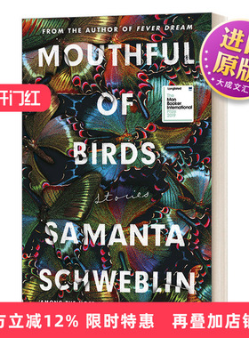 英文原版 Mouthful of Birds 吃鸟的女孩 萨曼塔·施维伯林 短篇小说集 美洲之家奖 英文版 进口英语原版书籍