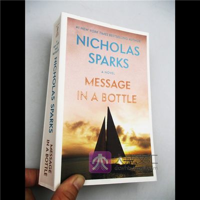 Message in a Bottle 英文原版小说 瓶中信 尼古拉斯 斯帕克斯 Nicholas Sparks