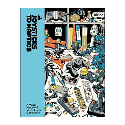 英文原版 Joysticks to Haptics 游戏控制器和复古周边设备终极手册 视频游戏控制器的所有关键历史时刻 精装 进口英语原版书籍