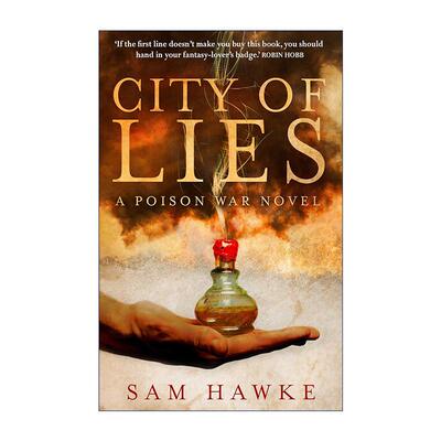 英文原版 City of Lies 毒药之战1 谎言之城 Sam Hawke畅销奇幻小说 英文版 进口英语原版书籍