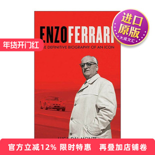 英文原版 Enzo Ferrari 恩佐·法拉利传记 法拉利汽车创始人 英文版 进口英语原版书籍