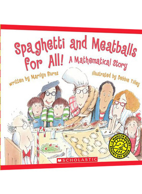 英文原版 Spaghetti and Meatballs for All! Bkshelf 给所有人的意大利面和肉丸 英文版 进口英语原版书籍