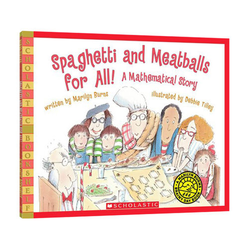 英文原版 Spaghetti and Meatballs for All! Bkshelf 给所有人的意大利面和肉丸 英文版 进口英语原版书籍