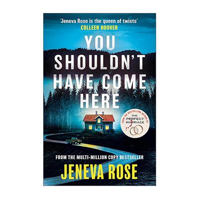 英文原版 You Shouldn't Have Come Here 你不应该来这里 惊悚悬疑推理小说 Jeneva Rose 英文版 进口英语原版书籍