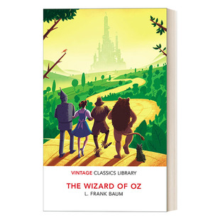 Vintage经典 书籍 Wizard 进口英语原版 英文版 图书馆系列 绿野仙踪 The 英文原版
