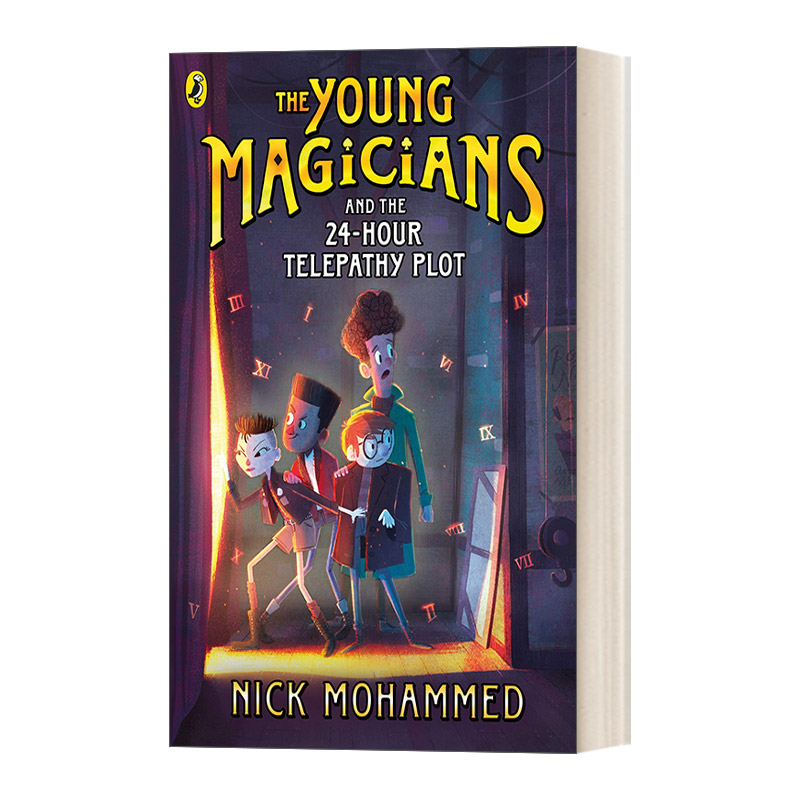 英文原版 The Young Magicians and the 24-Hour Telepathy Plot 年轻的魔术师和24小时心灵感应阴谋 英文版 进口英语原版书籍