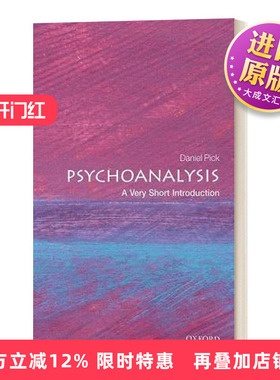英文原版 Psychoanalysis A Very Short Introduction 牛津通识读本 心理分析 英文版 进口英语原版书籍